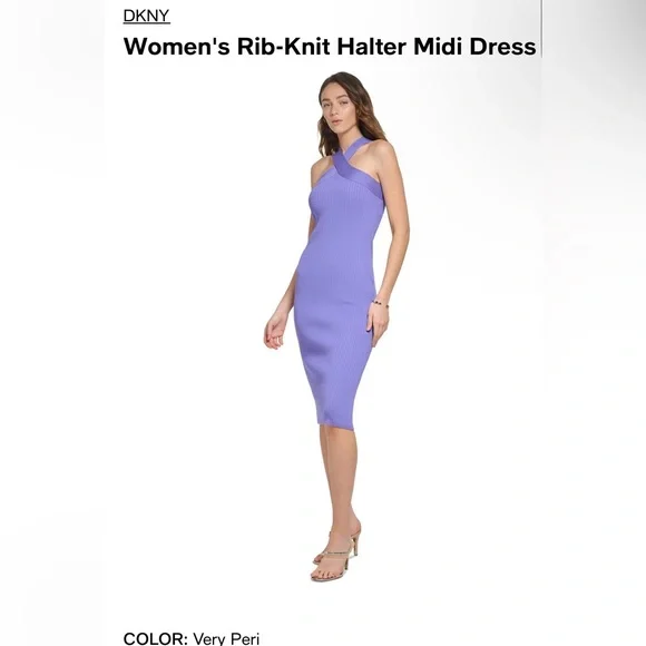 taylor velvet halter dress Mildred Formal Velvet Halter Slit Long Dress main image 0